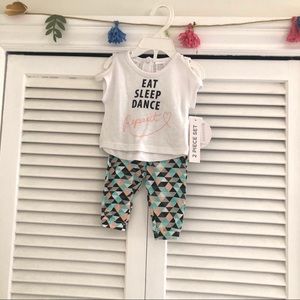 Koala Kids 2-piece set sz 0-3 mo